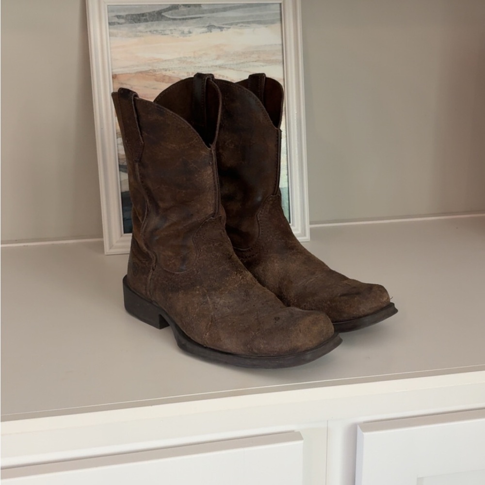 Ariat Ramblers Dark Brown Western Pull-On Boots